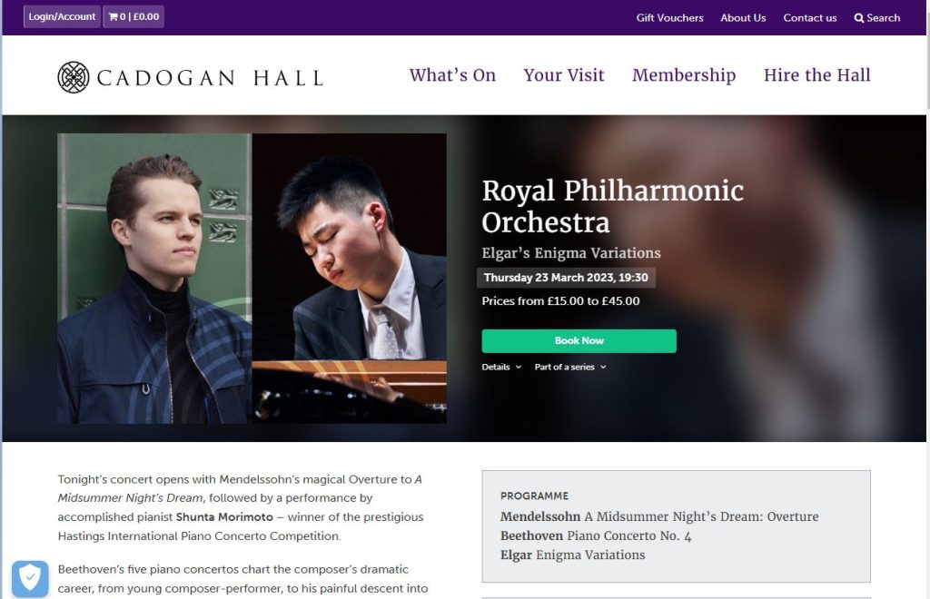 Beethoven RPO 2023 london