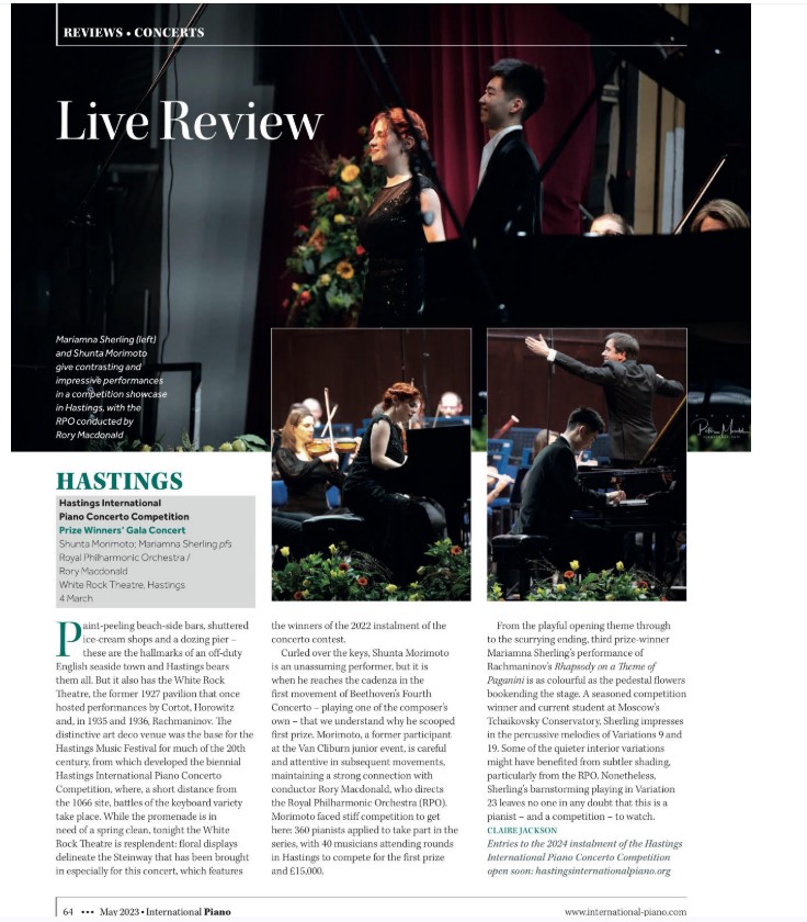 International piano magazine