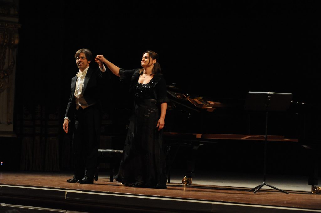 Con Roberta Canzian Teatro Petruzzelli Bari 2010