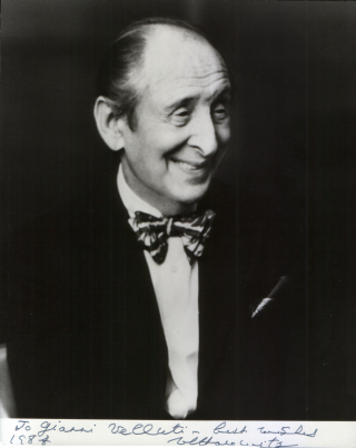 Dedica di Wladimir Horowitz